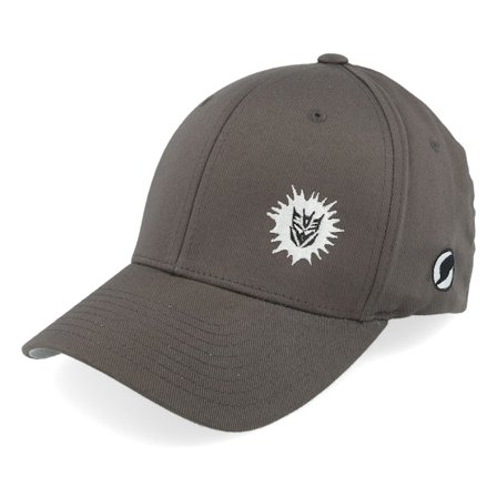 Transformers - Gris flexfit Casquette - Splash Shield Decepticons Grey Flexfit @ Hatstore