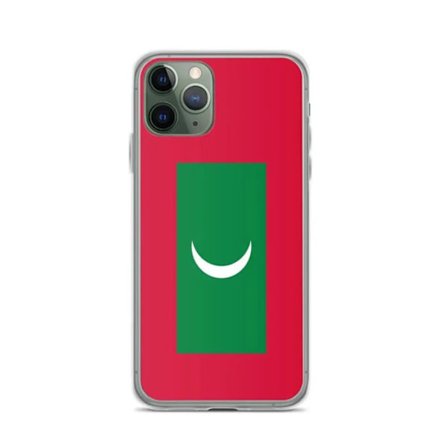 Coque Telefon Flagga Maldiverna - iPhone 11 Pro