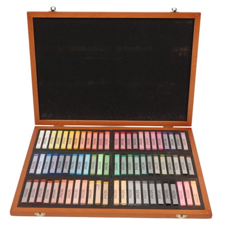 72 farver blødt pastel sæt til kunstnere med høj vedhæftning bløde kridt pastel pinde til maleri tegning blanding håndværk