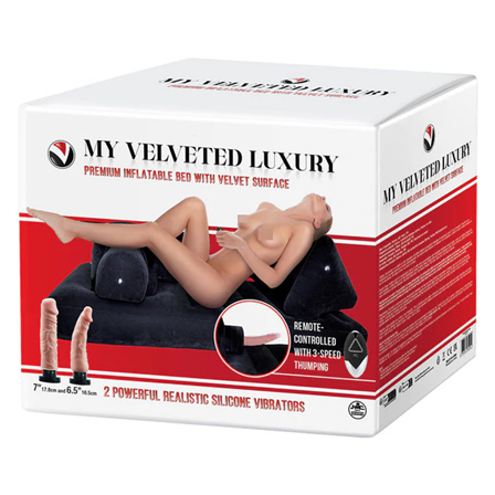 My Velveted Luxury Inflatable Bed & Thrusting Machine - Vuxen.dk - Favoritter til hende