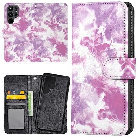 Samsung Galaxy S25 Ultra - Lommebok Deksel Marmor