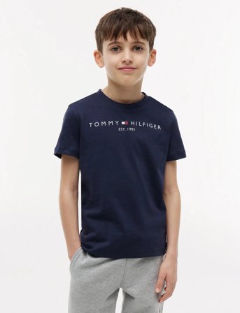 Tommy Hilfiger Essential Tee S/S - Navy - 128