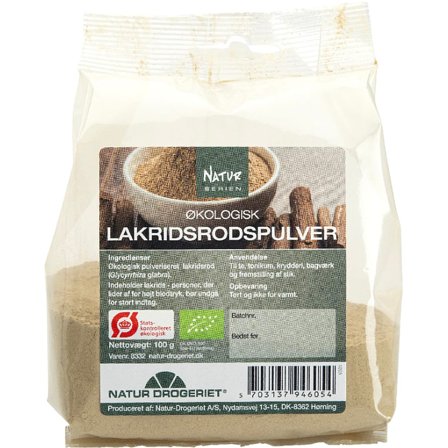Natur Drogeriet Lakridsrodspulver Ø 100 g, Helse & Madvarer, Te, Øvrig Te