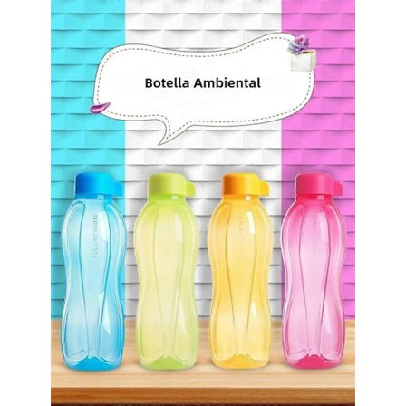 Original Tupperware vattenflaska 310ml Slido Portabel Färg För Sport Och Skola Plastdryckeskoppar För Utomhusaktiviteter