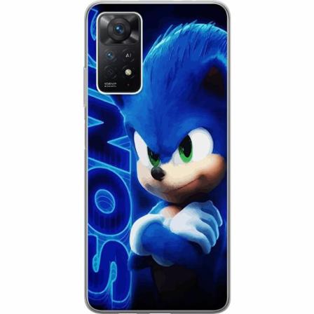 Xiaomi Redmi Note 11 Pro 5g Genomskinligt Skal Sonic The Hedge