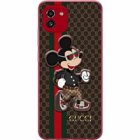 Samsung Galaxy A03 Genomskinligt Skal Cc Happy Mouse