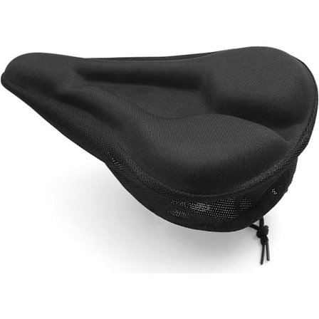 Gel Sykkelsetetrekk Pute - Sykkel Sadel Myk Polstret Med Sklisikre Puter For Vei, Terreng, Treningssykkel - Spin Sykkelsetetrekk