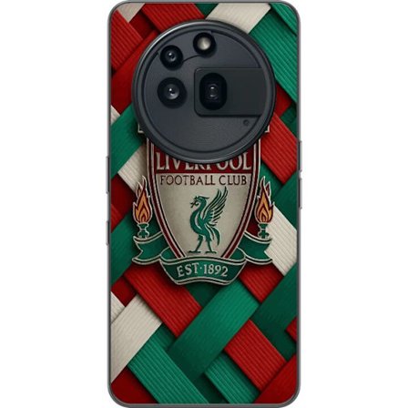 Kompatibelt Mobilskal till Nothing Nothing Phone (3a) Pro Liverpool Football Club-emblem med You'll Never Walk Alone i kraftfull grafisk design för p