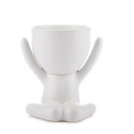 Suckulenta växtkrukor Växtkrukor VIT 1 1