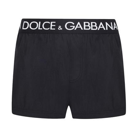 Dolce & Gabbana Swimwear Sort, Herre Badeshorts
