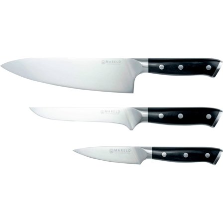 Mareld Knivset, 3 knivar, svart | Matlagning > Köksknivar > Knivset | Bagaren och Kocken