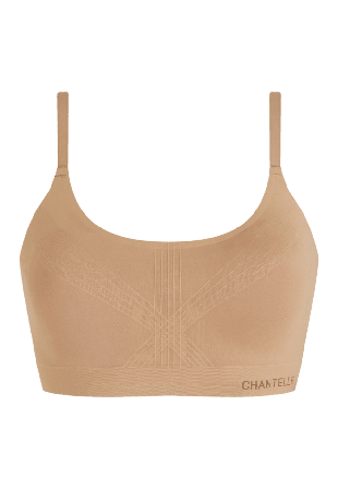 Chantelle Smooth Comfort Wirefree Bra Bh Dam Orange S