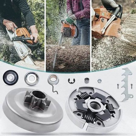 Gear kit til tandhjul med koblingstrommel til STIHL 017 018 MS230 023 MS250 025 MS210 021 026 motorsav med lav.