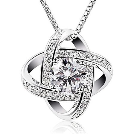 Hopea Kaulakoru, Kuutio Zirkonia, Kaksoset Riippuva, Äitienpäivä, Juhliin, Syntymäpäiville, Häihin