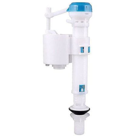 1 st Toalett Flush Valve Toalett Vatten Tank Knapp Ventil Vatten Tank Tillbehör 4 Poäng (Vit)