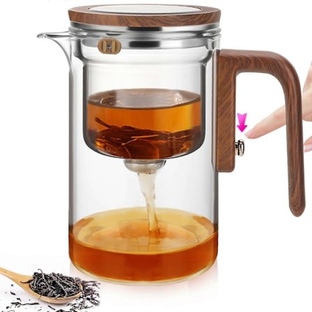 Magnetisk tekande i glas med vandseparation til gavepakke 27oz/800ml