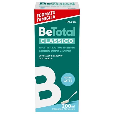 Be-Total Sciroppo Integratore Vitamina B Bambini 200ml