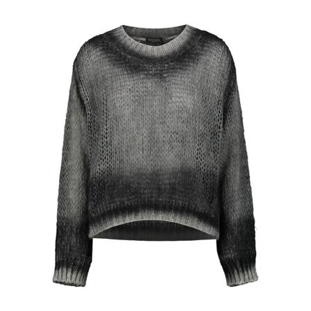 Roberto Collina, Round-neck Knitwear Grijs, Dames, Maat:S