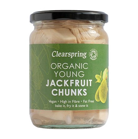 Clearspring Jackfrugt i glas Ø 500 g, Helse & Madvarer, Madvarer, Konserves