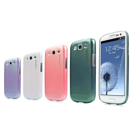 CAPDASE Kuori Samsung Galaxy S3 i9300 (Pinkki) + Näytönsuoja