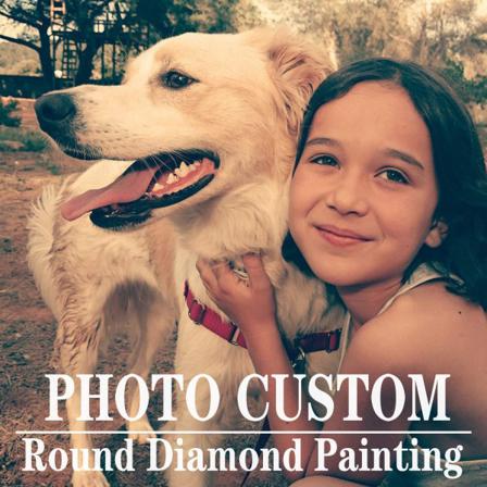 Anpassade Diamond Painting För Vuxna Med Dina Foton, Fullständig Dr