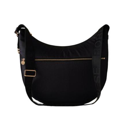 Borbonese, Shoulder Bags Zwart, Dames, Maat:ONE Size