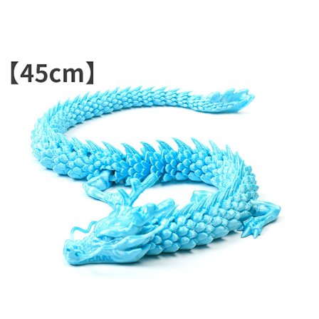 3D- printed artikulerad Dragon Fish Tank landskapsarkitekturdekoration