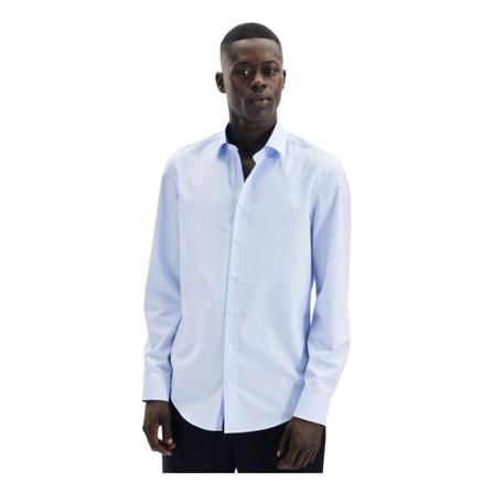 Seidensticker Business Shirt Slim , Blauw , Heren , Maat: 3XL