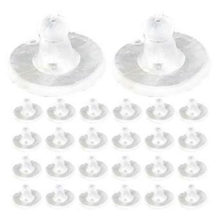 50 stk. Silikone Øreringe Bagsider Ørestikker Øreringe Bagsider Ørestikker Silikone Øreringe Bagsider Øreringe Tilbehør