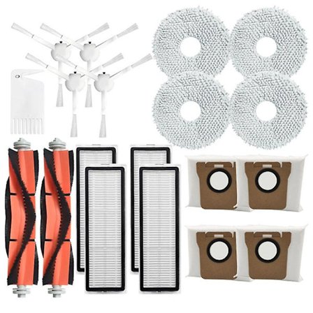 Ersättningsfilter för huvudsidoborste för All-in-One Omni B101cn/S10/S10 Pro dammsugare