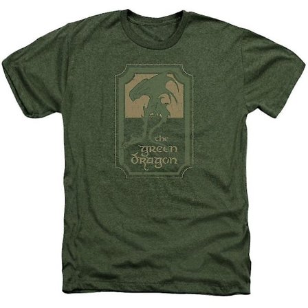 Sagan om ringen Grön Dragon Tavern T-shirt