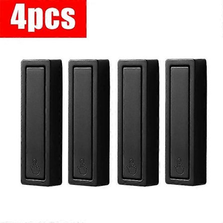 Vikbara Väggkrokar i Rostfritt Stål 4-pack - Badrum & Kök Handduk, Kappa