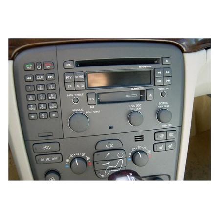 För S80 1999-2005 Bilstereo Fascia Dash Panel 2 Din Ram Trim Kit (173x98mm) As Shown