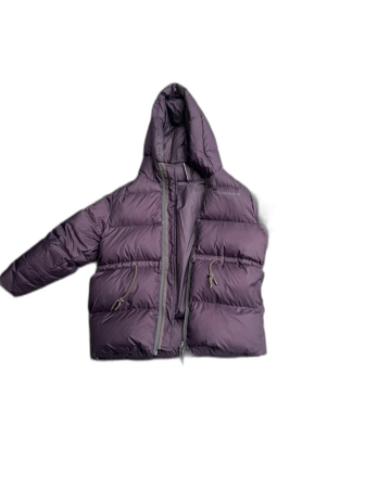 Lila pufferjacka från Acne Studios