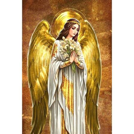 (30x40cm) Enkeli Neitsyt Maria DIY 5D Timanttimaalaus Numeroiden Mukaan Ki