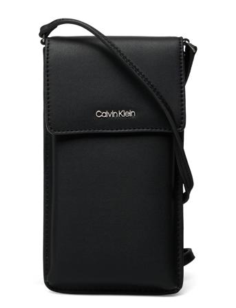 Ck Must Ph Pouch Xbody Bags Card Holders & Wallets Card Holder Svart Calvin Klein*Betinget Tilbud