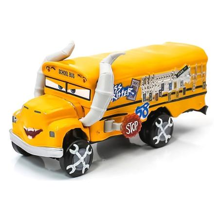 Disney Pixar Cars Miss Fritter Diecast-malliautolelut lapsille syntym p iv lahjat 2024 Uusi