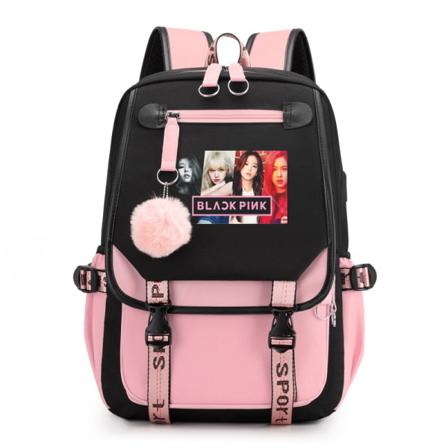 Blackpink Ryggsäck Skolväska Ryggsäck