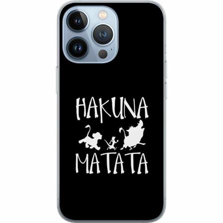 Apple Iphone 14 Pro Genomskinligt Skal Hakuna Matata