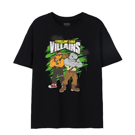 Teenage Mutant Ninja Turtles Herr T-shirt Skurkar Bebop & Rocksteady