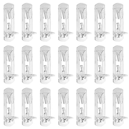 30 pakke hyldestøttepinde Låsehyldestifter Skabshyldeclips