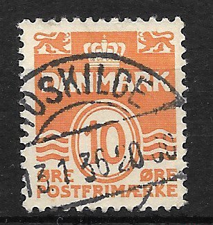 Danmark - AFA 202a - Stemplet