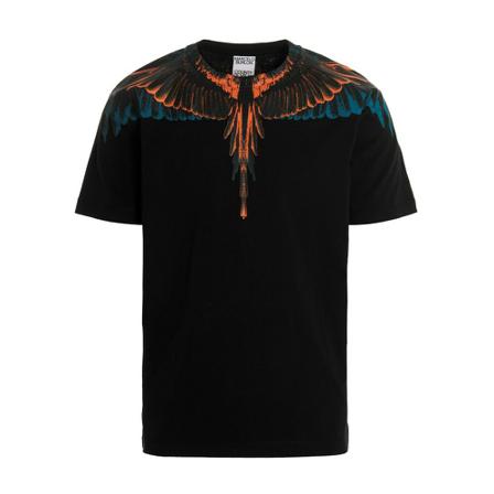 Marcelo Burlon Wings T-shirt Sort, Herre T-shirts