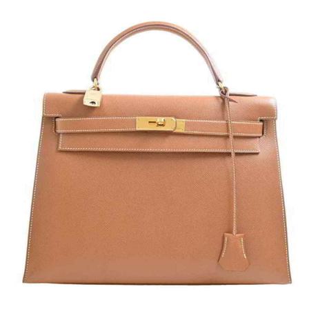 Hermès Vintage HandTass , Bruin , Dames , Maat: ONE Size Vintage Tassen