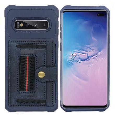 Samsung Galaxy S10 Plus - Deksel med kortrom Blå