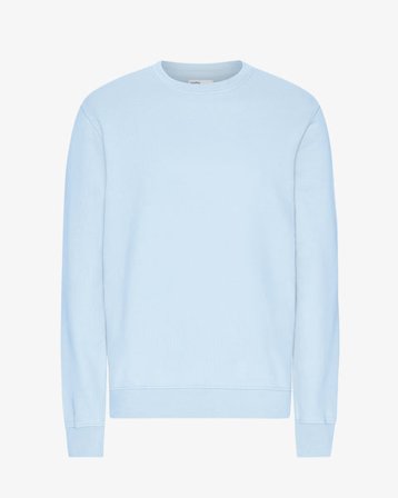 Classic Organic Crew - Polar Blue - Male - XS