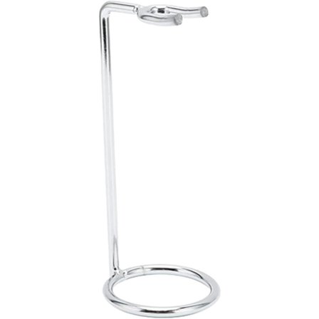 Barberhøvelholder Bærbar Barberstativ Rustfri Barberkostbase til Hjemmet eller Barber Salon