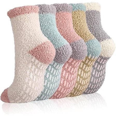 Kotisukat - Naisten sukat - Unisukat - 5 paria - Koot 35-41