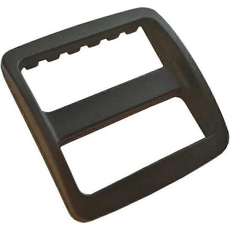 20 stk Svarte Plast Bred Munn Tri-Glide Slide for Veskeremmer, Geværremmer, Hundehalsbånd