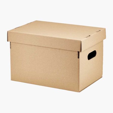 Förvaringslåda med lock